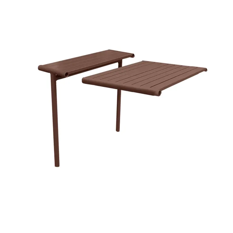 Bliss matbord tilläggsplatta inkl ben Desert red aluminium Erbjudande